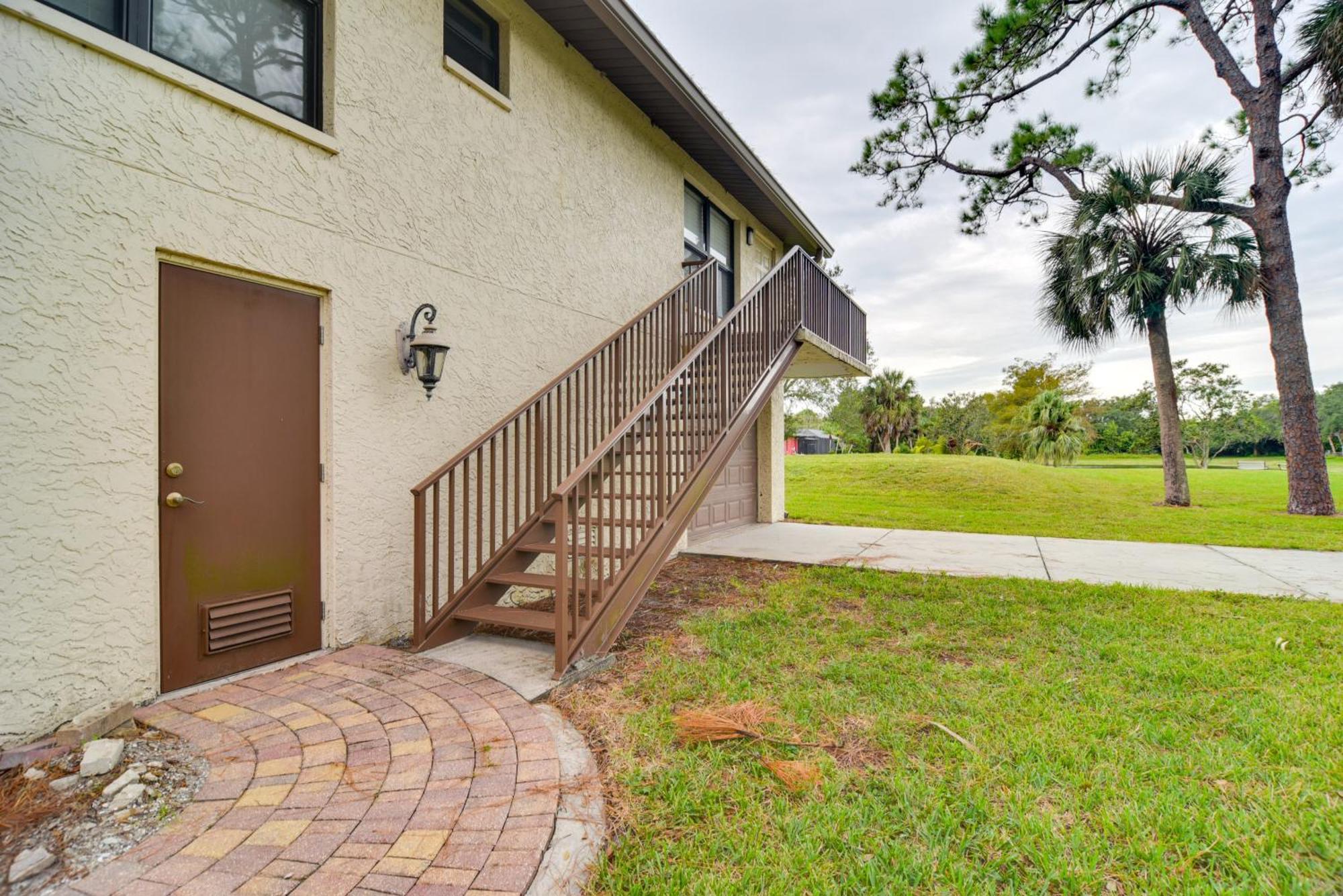 Sleek Largo Studio With Pond Less Than 7 Mi To Beach! Exterior foto